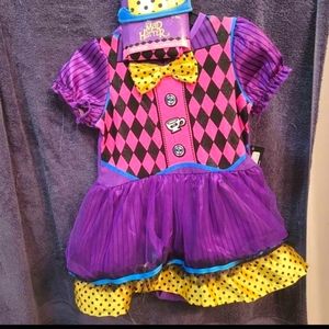12-18 months Mad Hatter costume